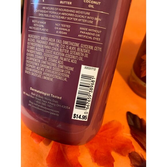 Bath & Body Works “Autumn Drive” NEW 3-Pc Full Size Set - Picture 4 of 11